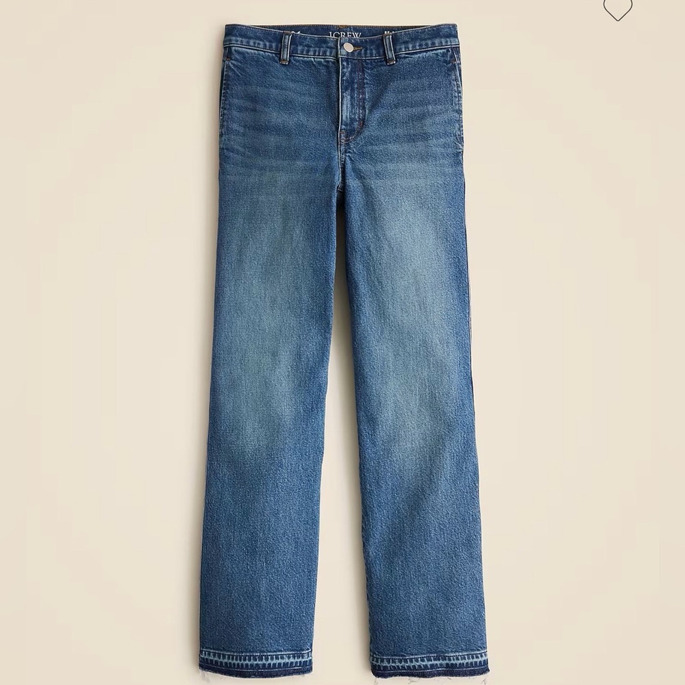 J. Crew Blue Women's Wide Leg Jeans